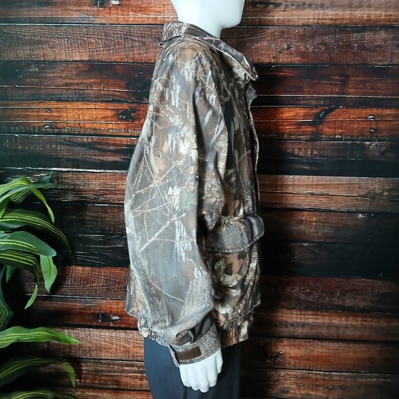 Gamehide Vintage Hunting Jacket Mens XL Hush Hide Camo Camouflage FLAWS - Picture 6 of 14
